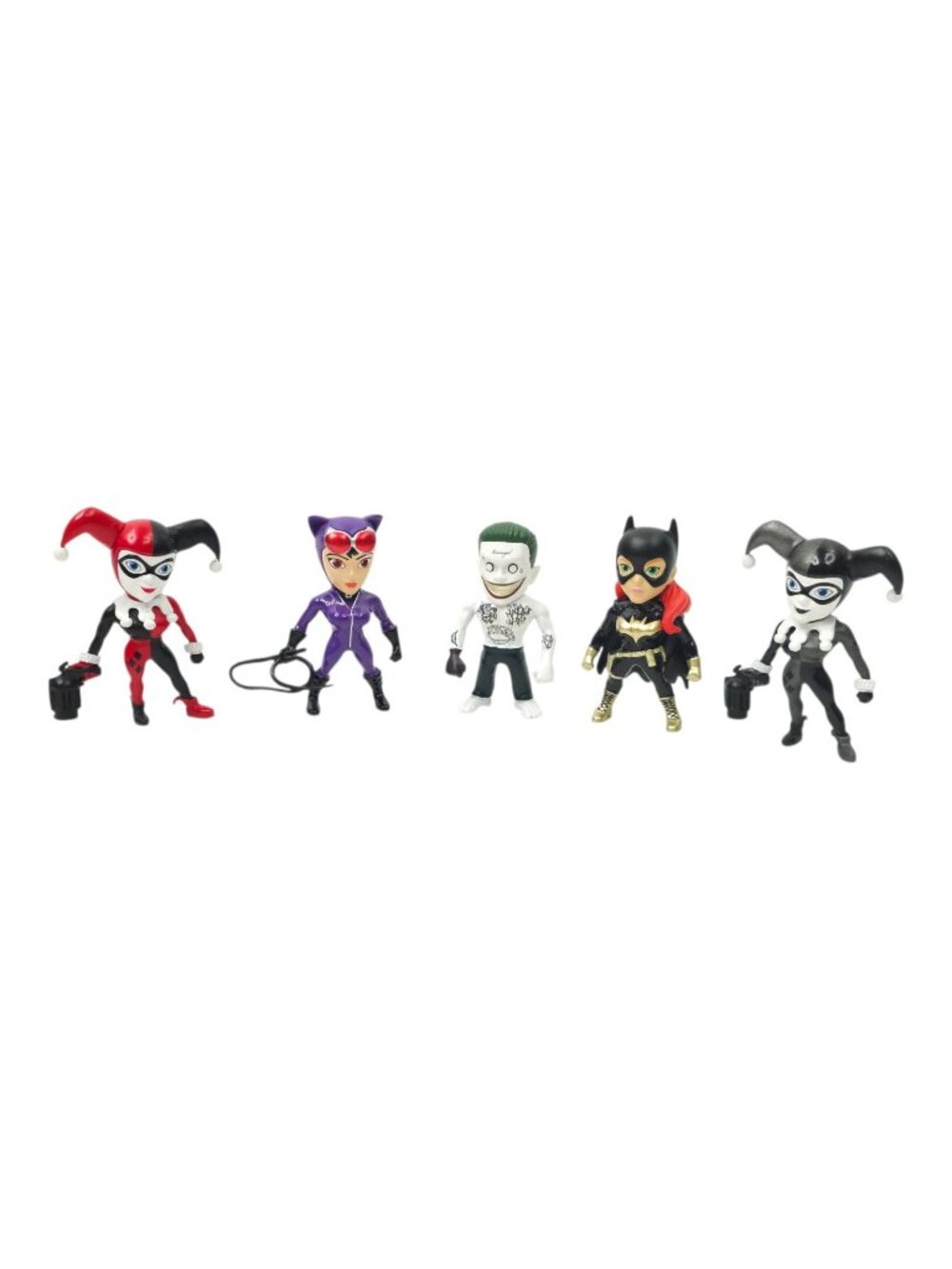 Jada Toys DC Comics Nano Metalfigs Mini Figures Lot Harley Quinn Joker Batgirl